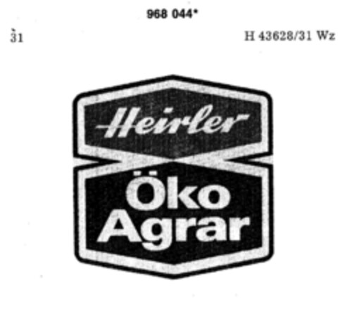 Heirler Öko Agrar Logo (DPMA, 15.11.1977)