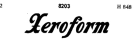 Xeroform Logo (DPMA, 12.01.1895)