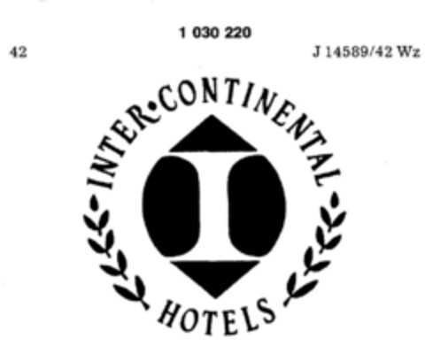 INTER CONTINENTAL HOTELS Logo (DPMA, 02.04.1979)