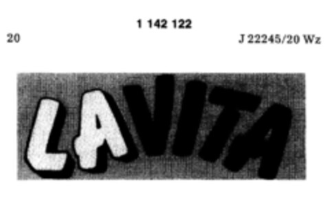 LA VITA Logo (DPMA, 29.09.1987)