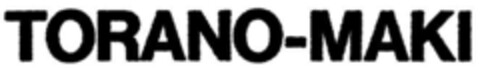 TORANO-MAKI Logo (DPMA, 17.07.1991)