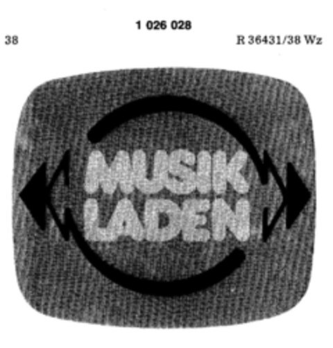 MUSIK LADEN Logo (DPMA, 31.03.1979)