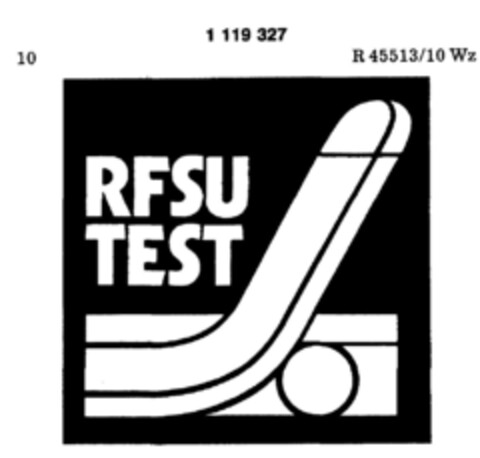 RFSU TEST Logo (DPMA, 02.06.1987)