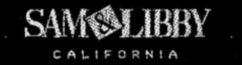 SAM & LIBBY CALIFORNIA Logo (DPMA, 08/02/1988)