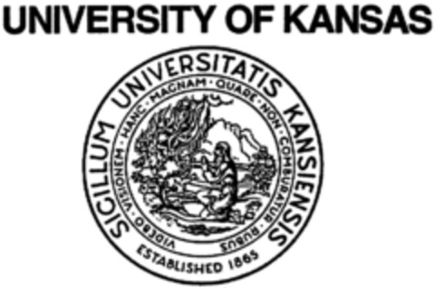 UNIVERSITY OF KANSAS Logo (DPMA, 01/04/1991)