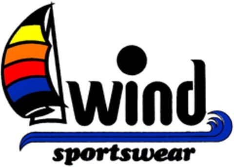 wind sportswear Logo (DPMA, 08/26/1993)