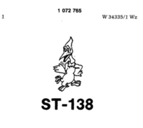 ST - 138 Logo (DPMA, 19.07.1984)