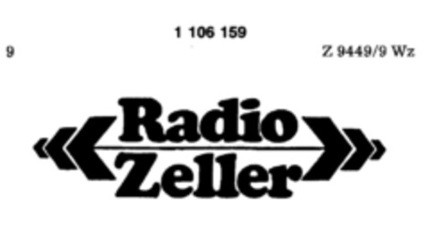 Radio Zeller Logo (DPMA, 09/22/1986)