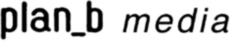 plan_b media Logo (DPMA, 05/29/2000)