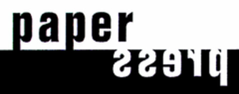 paperpress Logo (DPMA, 06.06.2000)