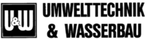 U&W UMWELTTECHNIK & WASSERBAU Logo (DPMA, 21.08.2000)