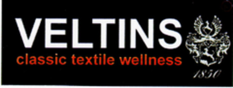 VELTINS classic textile wellness Logo (DPMA, 10/04/2000)