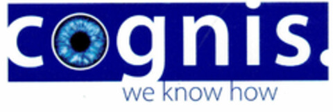 cognis we know how Logo (DPMA, 24.11.2000)