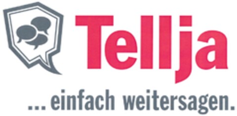 Tellja ...einfach weitersagen Logo (DPMA, 05.03.2009)