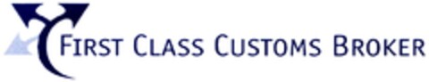 FIRST CLASS CUSTOMS BROKER Logo (DPMA, 11.09.2009)