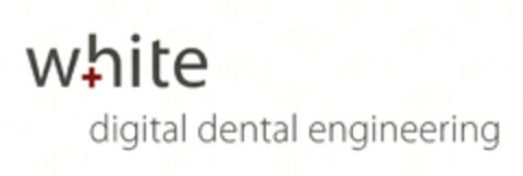 white digital dental engineering Logo (DPMA, 23.11.2010)