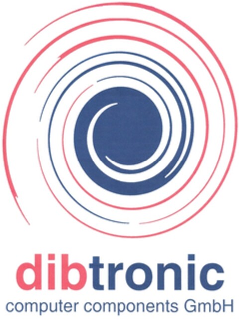 dibtronic computer components GmbH Logo (DPMA, 04.01.2012)