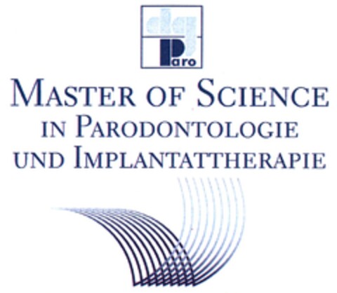 MASTER OF SCIENCE IN PARODONTOLOGIE UND IMPLANTATTHERAPIE Logo (DPMA, 17.07.2013)