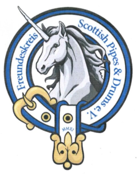 Freundeskreis Scottish Pipes & Drums e. V. Logo (DPMA, 03/04/2016)