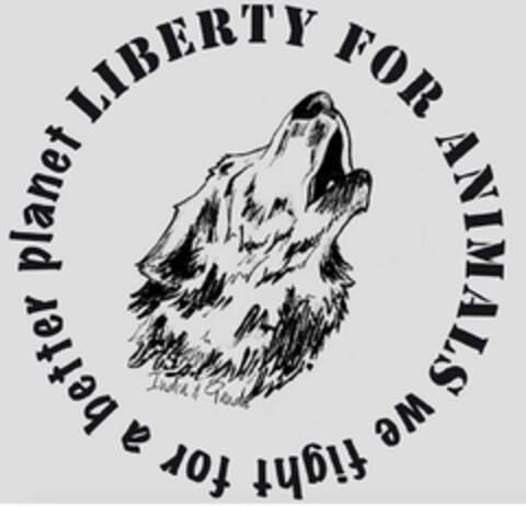 LIBERTY FOR ANIMALS we fight for a better planet Logo (DPMA, 09/22/2017)