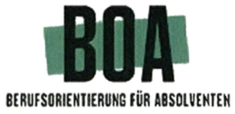 BOA BERUFSORIENTIERUNG FÜR ABSOLVENTEN Logo (DPMA, 29.01.2018)