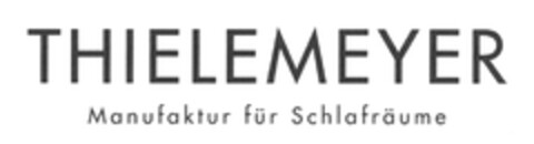 THIELEMEYER Manufaktur für Schlafräume Logo (DPMA, 27.07.2018)