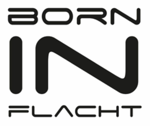 BORN IN FLACHT Logo (DPMA, 31.10.2018)