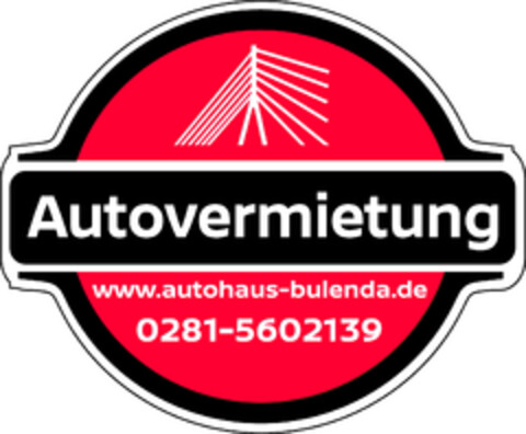 Autovermietung www.autohaus-bulenda.de 0281-5602139 Logo (DPMA, 14.04.2025)
