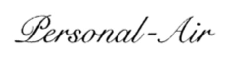 Personal-Air Logo (DPMA, 07/19/2002)