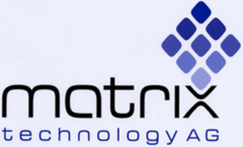 matrix technology AG Logo (DPMA, 05.05.2003)
