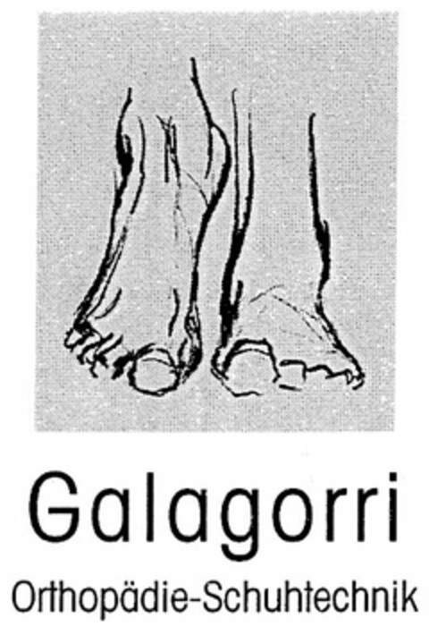 Galagorri Orthopädie-Schuhtechnik Logo (DPMA, 01.08.2003)