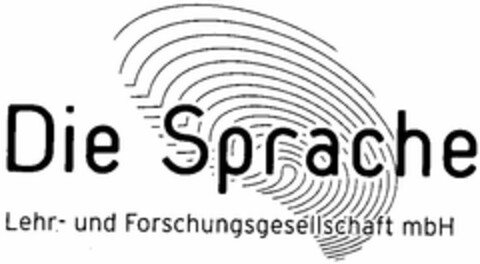 Die Sprache Lehr- und Forschungsgesellschaft mbH Logo (DPMA, 19.08.2003)