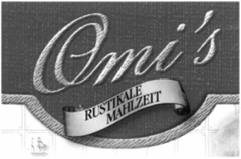 Omi's RUSTIKALE MAHLZEIT Logo (DPMA, 10.08.2004)