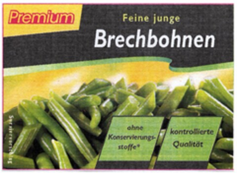 Premium Feine junge Brechbohnen Logo (DPMA, 16.09.2005)