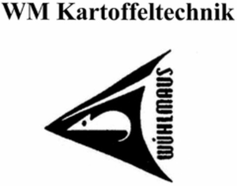 WM Kartoffeltechnik WÜHLMAUS Logo (DPMA, 14.11.2005)