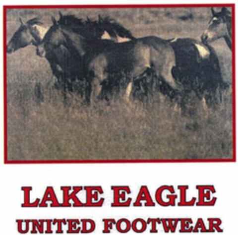LAKE EAGLE UNITED FOOTWEAR Logo (DPMA, 12/13/2005)