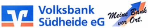 Meine Bank vor Ort. Volksbank Südheide eG Logo (DPMA, 03/21/2006)