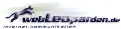 webLeoparden.de internet.kommunikation Logo (DPMA, 06.10.2006)