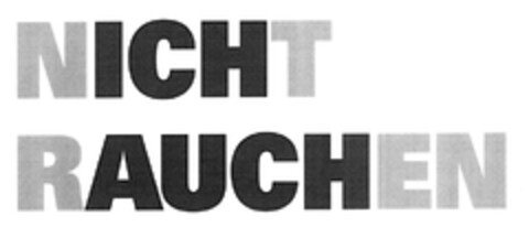 NICHT RAUCHEN Logo (DPMA, 06/20/2007)