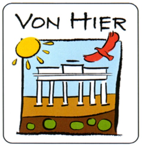 VON HIER Logo (DPMA, 03.09.2007)