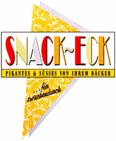 SNACK-ECK Logo (DPMA, 03.05.1996)