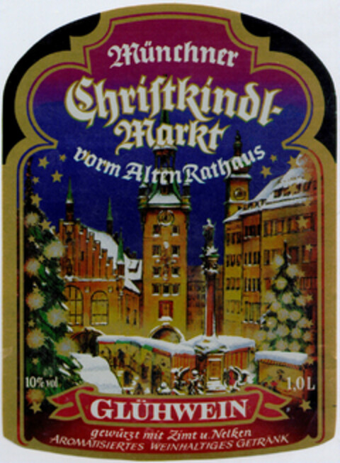 Münchner Christkindl-Markt vorm Alten Rathaus Logo (DPMA, 13.08.1996)