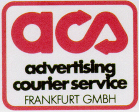 acs advertising courier service FRANKFURT GMBH Logo (DPMA, 21.12.1996)