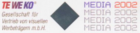 TE WE KO MEDIA 2002 Logo (DPMA, 26.02.1997)