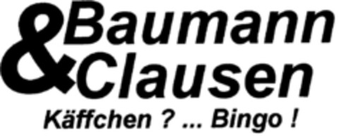 Baumann & Clausen Käffchen? ... Bingo! Logo (DPMA, 03.06.1997)