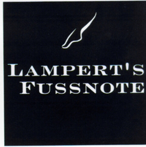 Lampert'S Fussnote Logo (DPMA, 09/20/1997)