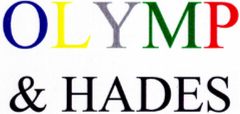 OLYMP & HADES Logo (DPMA, 30.04.1998)