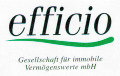 efficio Logo (DPMA, 20.08.1998)