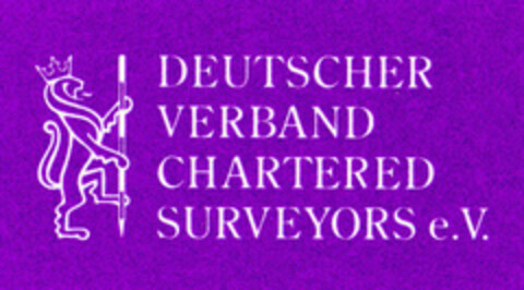 DEUTSCHER VERBAND CHARTERED SURVEYORS e.V. Logo (DPMA, 01.09.1998)