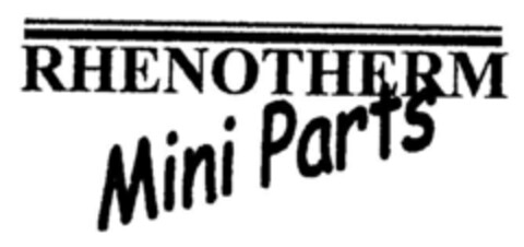 RHENOTHERM Mini Parts Logo (DPMA, 08.07.1999)